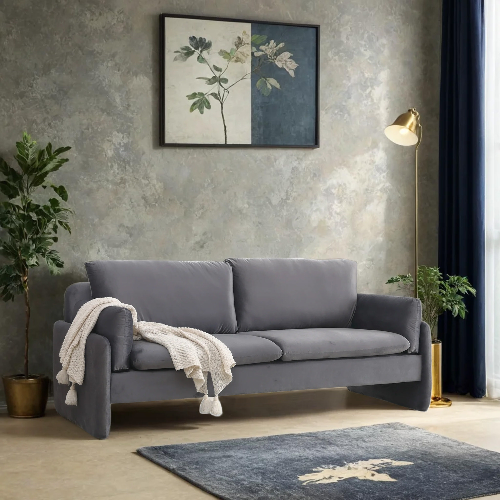 Couch with removable back best sale